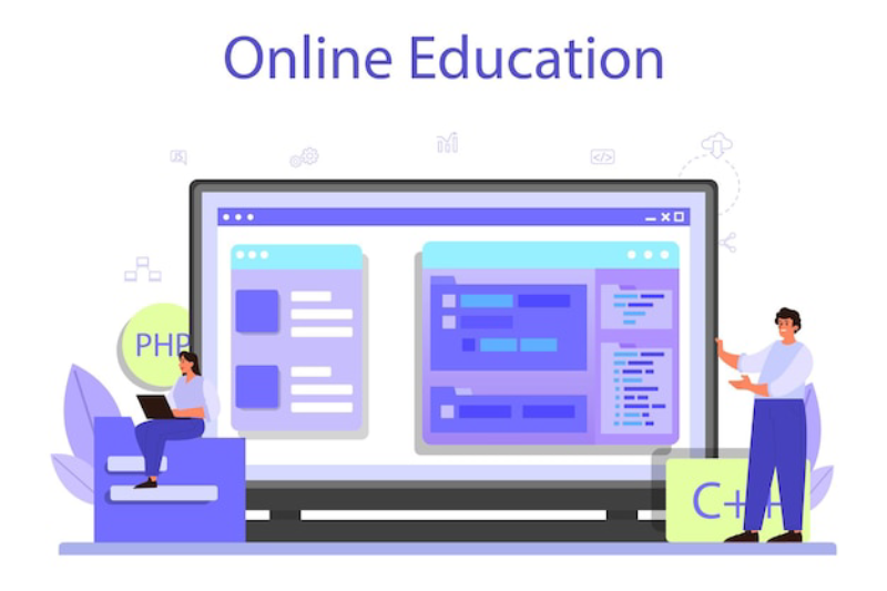 Design and Develop a Simple Website for Online Education System!