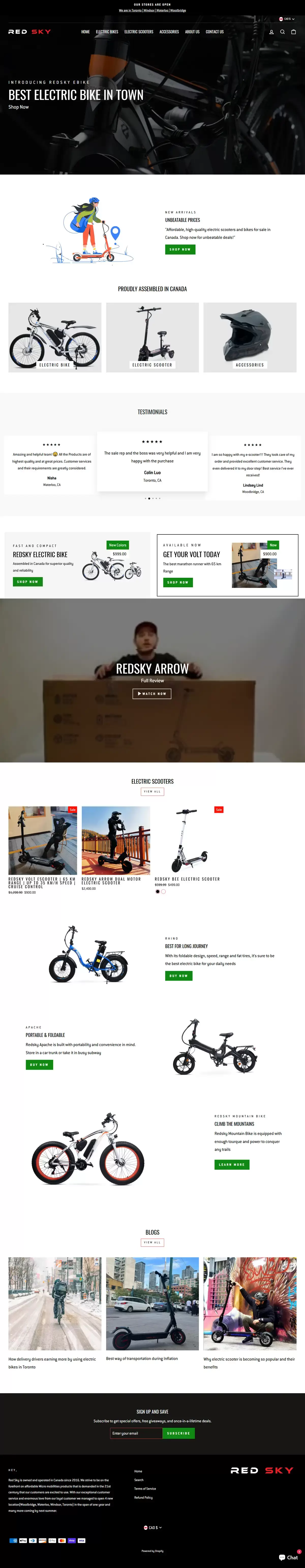 Building Red Sky's E-Commerce Platform on Shopify