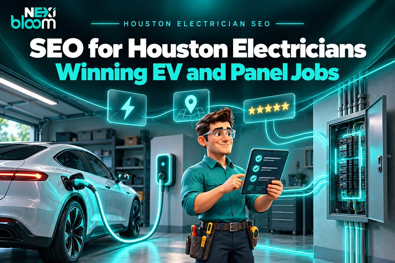 Houston Electrician SEO: How to Win EV Charger and Panel Upgrade Jobs