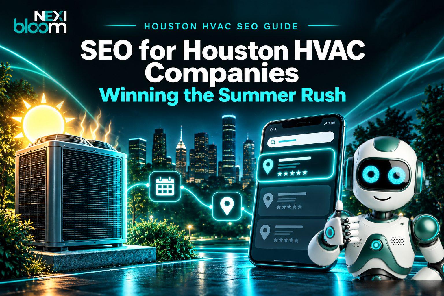 Houston HVAC SEO: Why the Summer Rush Is Won in January